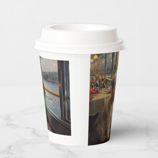 Gobelets En Papier Croisière de Noël Biewsome Terrier : Pawsome Holid (Droite)