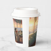 Gobelets En Papier Croisière de Noël carlin : Pawsome Holiday Delft (Droite)