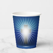 Gobelets En Papier Croix brillante (Recto)