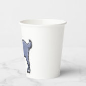 Gobelets En Papier Croquis de chèvre gris (Gauche)