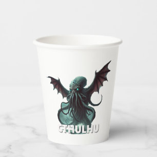Gobelets En Papier Cthulhu