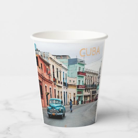 Gobelets En Papier Cuba (Verso)