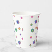 Gobelets En Papier Cueille une petite fleur  (Droite)