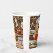 Gobelets En Papier Cuisine de vacances pour spitz finlandais : Noël f (Gauche)