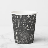 Gobelets En Papier Cuisine en bois foncé (Verso)