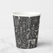 Gobelets En Papier Cuisine en bois foncé (Droite)