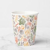 Gobelets En Papier Cuisine Garden Motif végétal (Gauche)