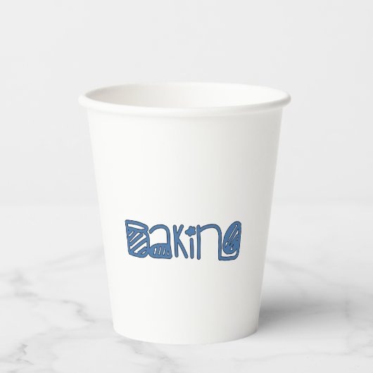 Gobelets En Papier Cuisson à deux tons (Recto)