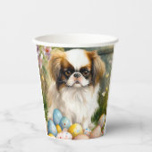 Gobelets En Papier Cuisson japonaise aux oeufs de Pâques (Recto)