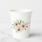 Gobelets En Papier Cultivant comme une mauvaise herbe, aquarelle, (Recto)