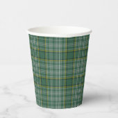 Gobelets En Papier Currie Clan Tartan Tasses En Papier Plaid (Droite)