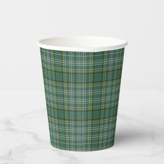 Gobelets En Papier Currie Clan Tartan Tasses En Papier Plaid (Droite)