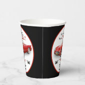 Gobelets En Papier Custom Age Not Old Red Classic 1954 Convertible (Droite)