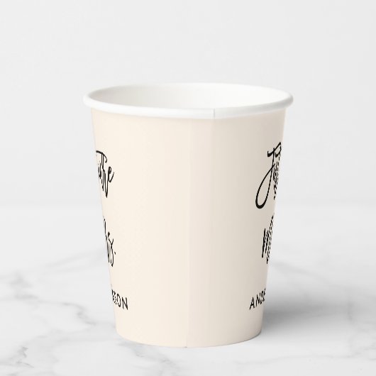 Gobelets En Papier Custom Future Mrs. (Droite)