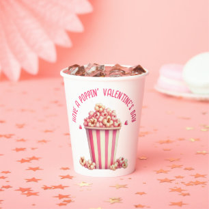 Gobelets En Papier Custom have a Popping Valentine's Day Popcorn