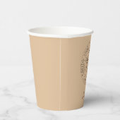 Gobelets En Papier Custom Kraft Bakery Paper Cups with Logo (Droite)