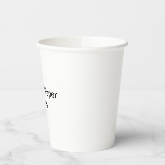 Gobelets En Papier Custom Paper Cups (Gauche)