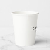 Gobelets En Papier Custom Paper Cups (Droite)