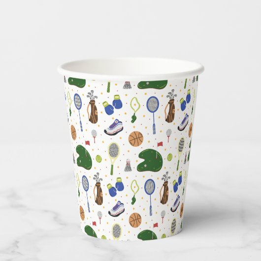 Gobelets En Papier Customized Golf Theme Party Paper Cup (Verso)