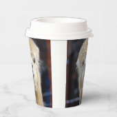 Gobelets En Papier Cute Alpaca face (Droite)