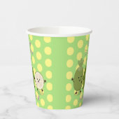 Gobelets En Papier Cute ananas guava feijoa drôle dessin animé (Gauche)