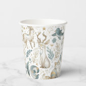 Gobelets En Papier Cute animals illustration on a white background (Verso)