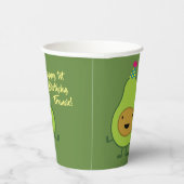 Gobelets En Papier Cute Avocado 1er anniversaire enfants (Droite)