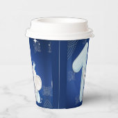 Gobelets En Papier Cute Baby Elephant First Birthday (Droite)