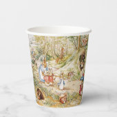 Gobelets En Papier Cute Beatrix Potter Peter et amis (Verso)