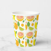 Gobelets En Papier Cute Citrus Fruit Paper Cups (Droite)