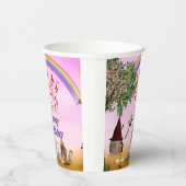 Gobelets En Papier Cute Coupes De Fée À Thème De Fête (Droite)