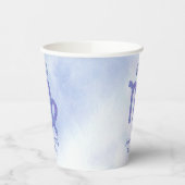 Gobelets En Papier Cute Custom Virgo Purple Astrologie Anniversaire (Gauche)