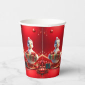 Gobelets En Papier Cute Duck Christmas Holiday Paper Cups (Droite)