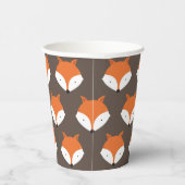 Gobelets En Papier Cute Fox Face Motif animal (Droite)