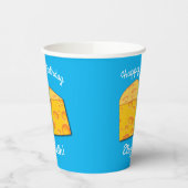 Gobelets En Papier Cute Fromage Wedge Enfants 1er anniversaire fête (Gauche)