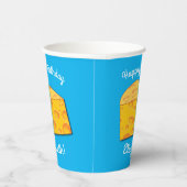 Gobelets En Papier Cute Fromage Wedge Enfants 1er anniversaire fête (Droite)