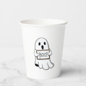 Gobelets En Papier Cute Ghostly BOO Fun (Verso)