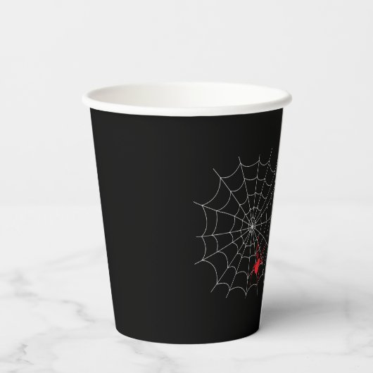 Gobelets En Papier Cute Girl Mummy Coffin Halloween fête d'anniversai (Verso)