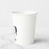 Gobelets En Papier Cute Gray Pony Cartoon Whimsical Horse (Gauche)