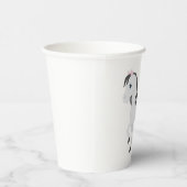 Gobelets En Papier Cute Gray Pony Cartoon Whimsical Horse (Droite)