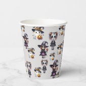 Gobelets En Papier Cute Halloween (Verso)