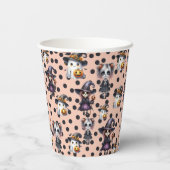 Gobelets En Papier Cute Halloween (Verso)