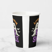 Gobelets En Papier Cute Halloween Ghosts and Bats (Gauche)