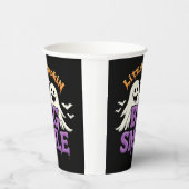 Gobelets En Papier Cute Halloween Ghosts and Bats (Droite)