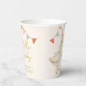 Gobelets En Papier Cute Hello Baby Baby shower de canard (Droite)