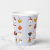 Gobelets En Papier Cute Kitty Chat (Droite)