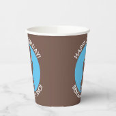 Gobelets En Papier Cute loutre plongée personnalisées dessin animé an (Gauche)