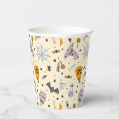 Gobelets En Papier Cute Motif Halloween (Droite)
