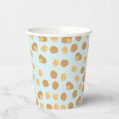 Gobelets En Papier Cute noix noix Motif Pastel bleu (Gauche)