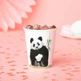 Gobelets En Papier Cute Panda 